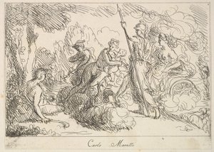 Dieux et Déesses dans un paysage, 1740-1802 - Giuseppe Canale