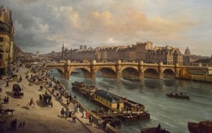 Le Pont-Neuf et la Cité Paris, 1832