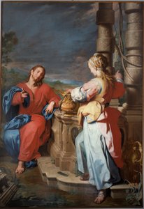 Jésus et la Samaritaine, vers 1722