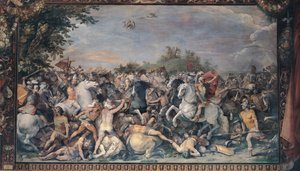 Bataille contre les habitants de Veii et Fidenae, 1598-1599 - Giuseppe Cesari
