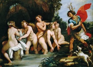 Diane et Actéon - Giuseppe Cesari