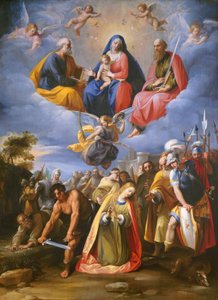 Le martyre de Sainte Marguerite - Giuseppe Cesari