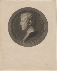 Alessandro Manzoni - Giuseppe Cornienti, after Gaetano Monti