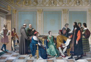 Les artistes de la cour de Ludovic Marie Sforza dit le More (Ludovico Maria Sforza detto il Moro) - Giuseppe Diotti