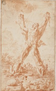 Crucifixion de Saint André (ou Saint Pantaleon?)