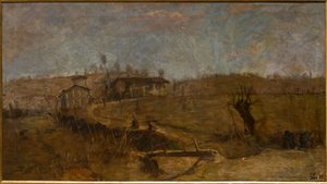 Paysage de Savignano - Giuseppe Graziosi