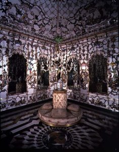 Coin du Salon Chinois exécuté entièrement en porcelaine, 1769