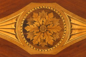 Détail du dessus de table (détail)
