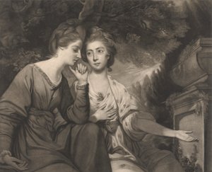 Mme Harriet Bouverie et Mme Frances Ann Crewe - Giuseppe Marchi