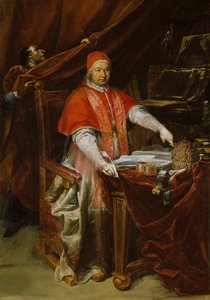 Portrait du pape Benoît XIV 1675-1758, 1740 - Giuseppe Maria Crespi