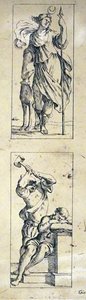 Cartes de tarot du XVIIe siècle par Giuseppe Maria Mitelli