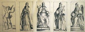 Cartes de tarot du XVIIe siècle par Giuseppe Maria Mitelli - Giuseppe Maria Mitelli