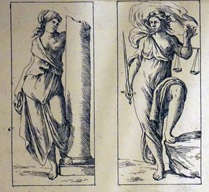 Cartes de tarot du XVIIe siècle par Giuseppe Maria Mitelli