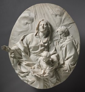 Éducation de la Vierge, vers 1700 - Giuseppe Mazzuoli