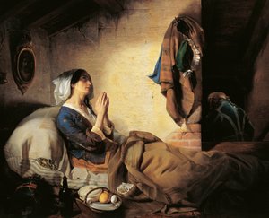Femme abandonnée ou déchue - Giuseppe Molteni