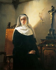 La Nonne de Monza - Giuseppe Molteni