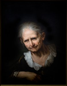 Vieille femme en prière - Giuseppe Nogari