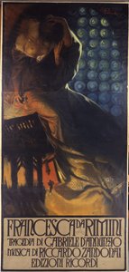 Francesca da Rimini composée par Riccardo Zandonai et écrite par Gabriele D