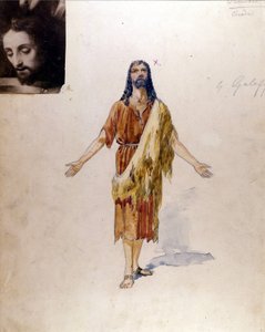 Richard Strauss : "Salomé" costume par Giuseppe Palanti pour le rôle de Jokanaan pour le théâtre La Scala de Milan en 1912 - Giuseppe Palanti