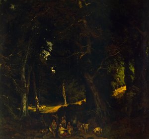 Campement de gitans - Giuseppe Palizzi