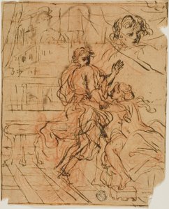 Joseph et la femme de Potiphar - Giuseppe Passeri