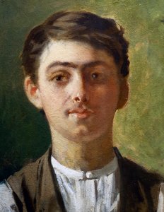 Autoportrait en jeune homme