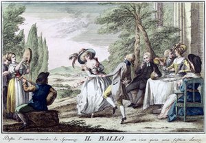 Il Ballo La Danse, 1790