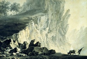 Paysage de montagne - Giuseppe Pietro Bagetti