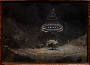 Le Noyer à Bénévent (le Sabbat des Sorcières) - Giuseppe Pietro Bagetti