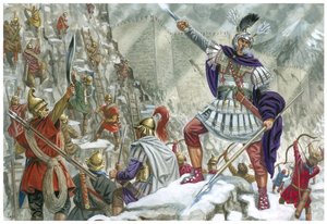 Alexandre le Grand à la Porte de Fer (Asie centrale) - Giuseppe Rava