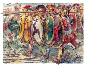 Grèce antique : hoplites - Giuseppe Rava