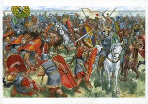 La bataille de Gergovie