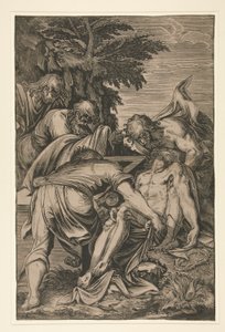 La Mise au tombeau - Giuseppe Scolari