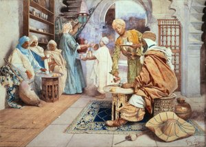 Un café arabe - Giuseppe Signorini