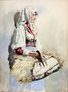 Paysanne italienne