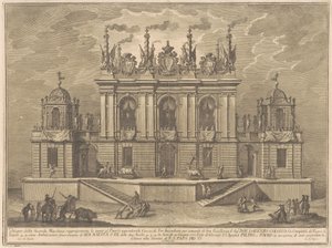 La Seconde Machine pour la Chinea de 1775 : Une corrida