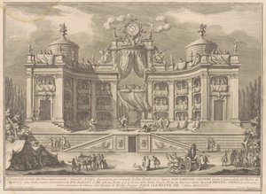 La Seconda Macchina pour la Chinea de 1766 : Un théâtre pour les jeux athlétiques