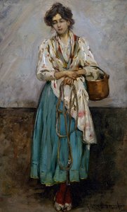 Blanchisseuse - Giuseppe Vizzotto Alberti