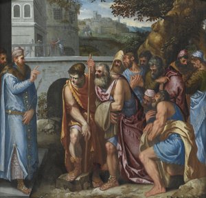 Joseph et ses frères - Giuseppe della Porta Salviati