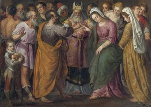 Le mariage de Marie et Joseph - Giuseppe della Porta Salviati