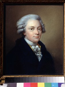 Portrait du compositeur Wolfgang Amadeus Mozart (1756-1791) - Giuseppe or Josef Grassi
