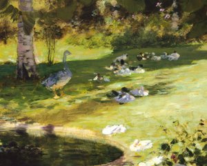 Petit déjeuner dans le jardin, détail - Giuseppe or Joseph de Nittis