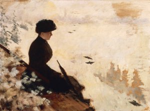 Effet de neige - Giuseppe or Joseph de Nittis