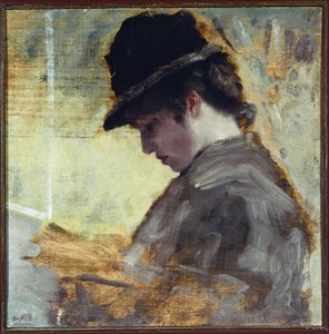 La Fille anglaise - Giuseppe or Joseph de Nittis
