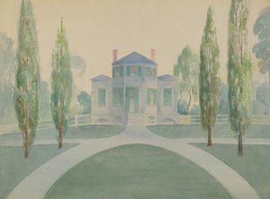 Maison de Benjamin C. Moore, vers 1936 - Gladys Cook