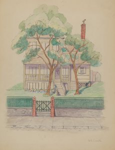 Maison Stewart, vers 1936