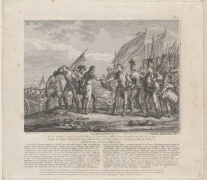Saratoga [sic] 17 octobre 1777, vers 1777 - Godefroy