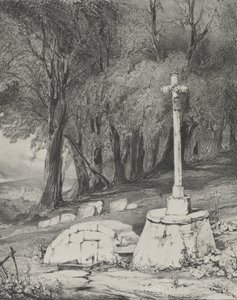 Croix sur la route de Clermont à Royal, 1831
