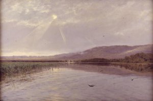 Un lac dans le district de Himmelbjerg, Jutland