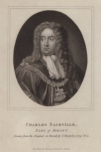 Charles Sackville, 6e comte de Dorset, poète et courtisan anglais - Godfrey (after) Kneller